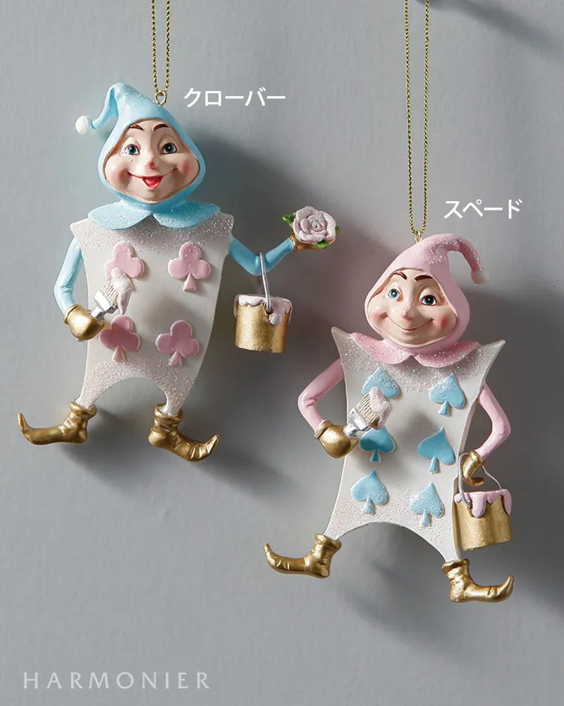 ワンダーランドトランプオーナメント スペード