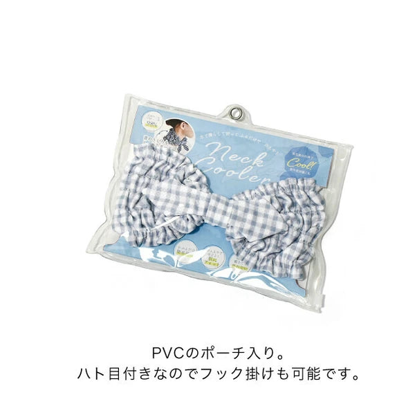 ネッククーラーGINGHAM BK