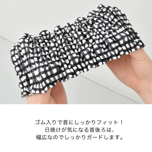 ネッククーラーGINGHAM BK