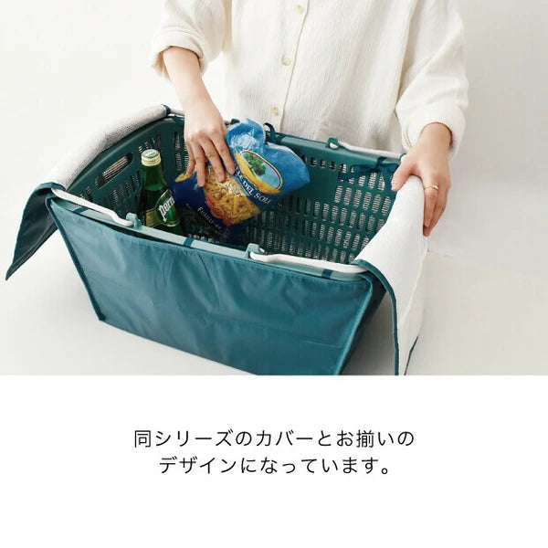 TOINI’sMARKET バスケット グレー