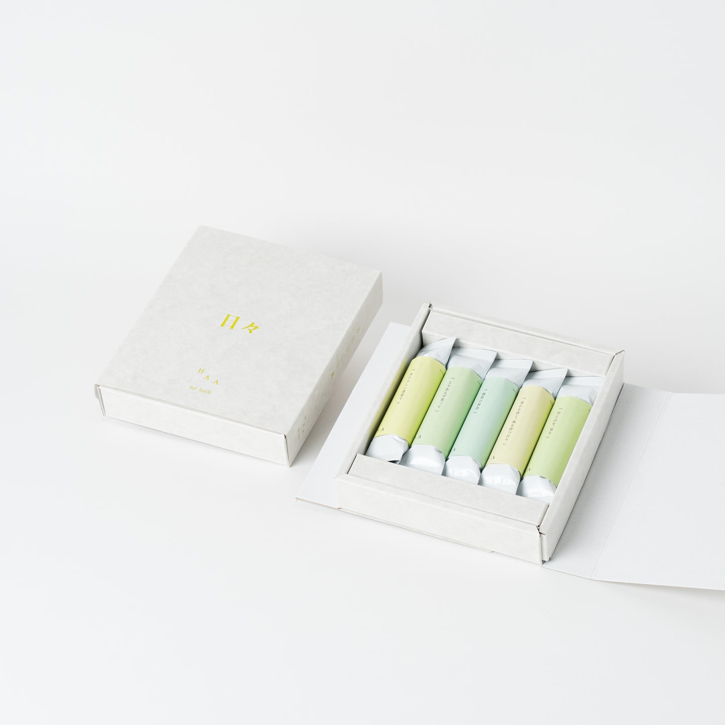HAA for bath 日々5本セット あたらしい風
