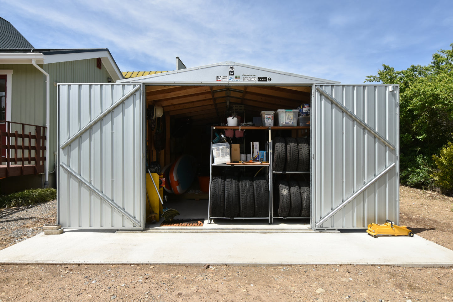 ユーロ物置 FRONT ENTRY
