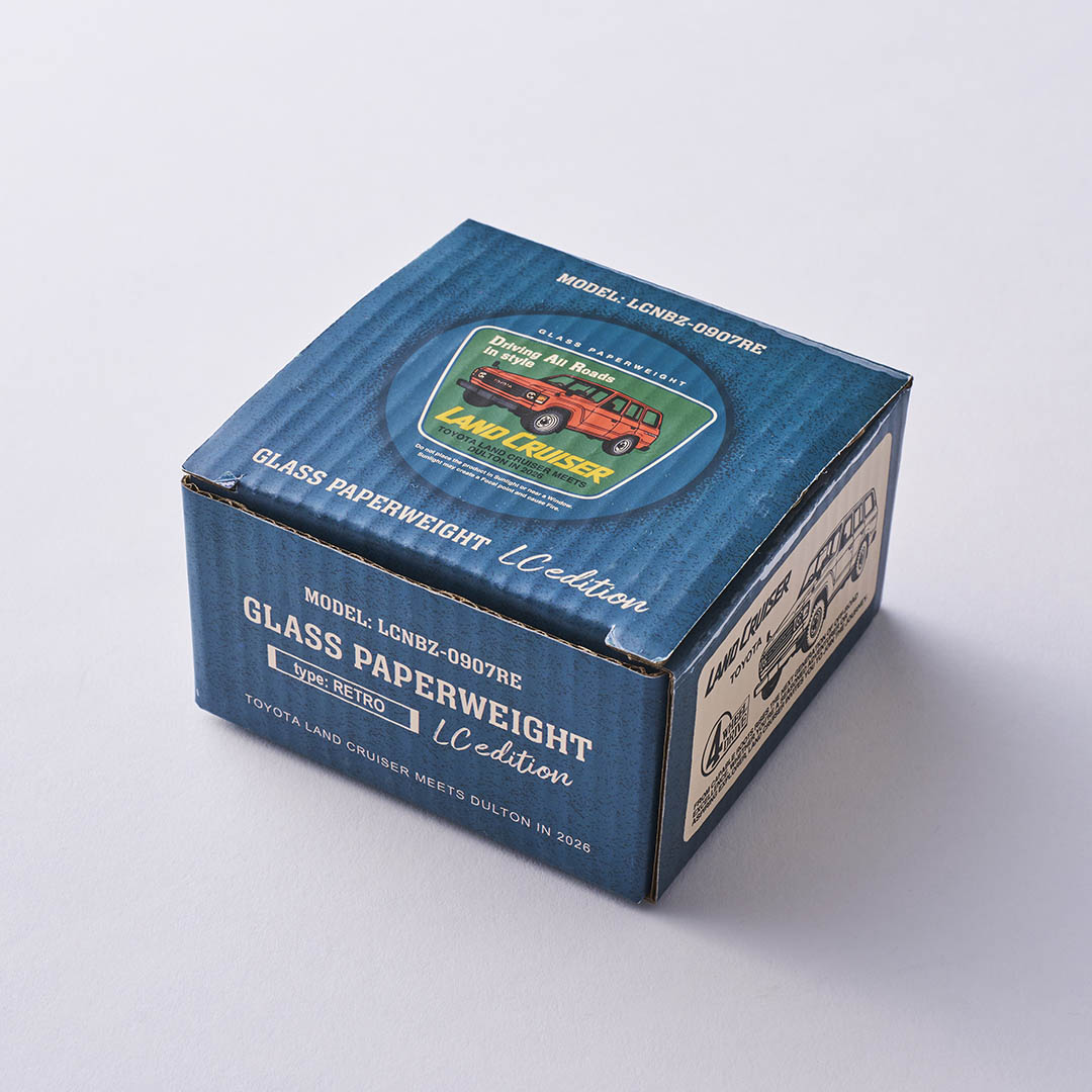 GLASS PAPERWEIGHT - LC EDITION RETRO (ランクルコラボ)