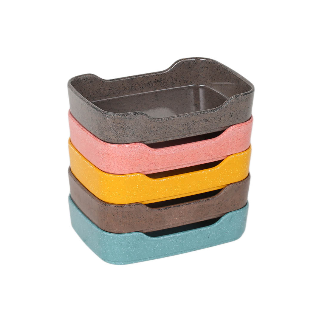 ミックスメラミン スタッキング トレイ YL