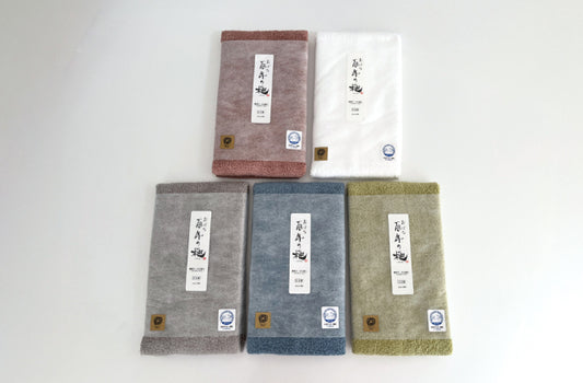 おぼろ百年の極 フェイスタオル GY