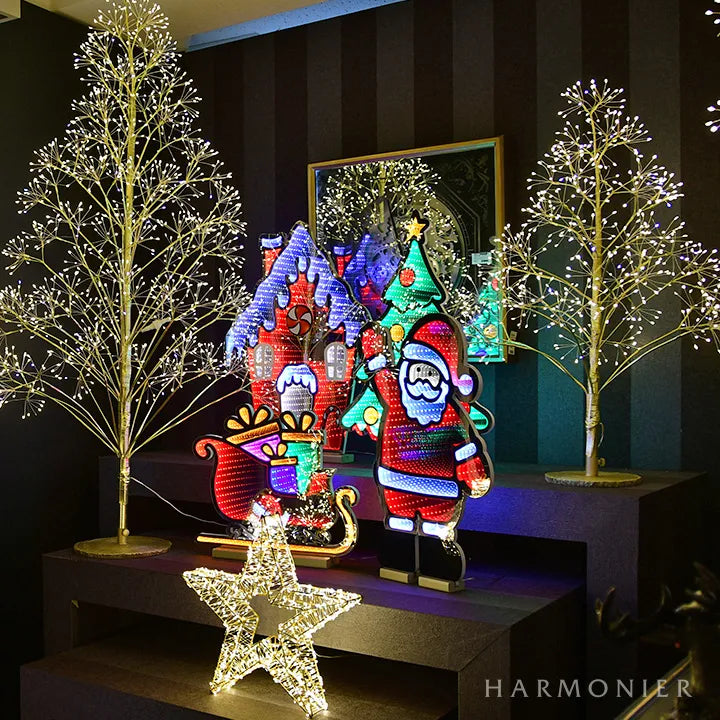 ファンタジーライトツリーホワイトミックス90CM