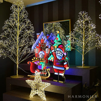 ファンタジーライトツリーホワイトミックス90CM