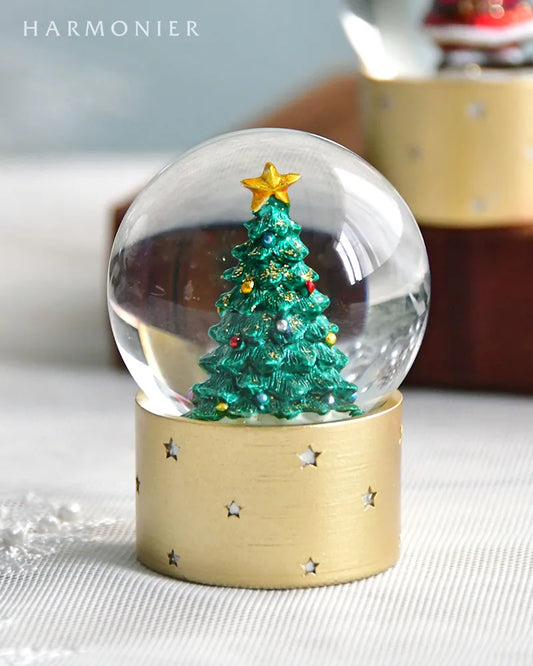 ミニスノードームドットスター　ツリー