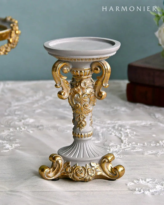 クラシックローズピラーホルダーグレイゴールド