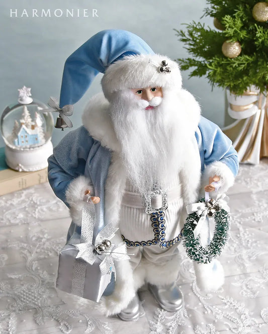 サンタフィギュアウインターブルー