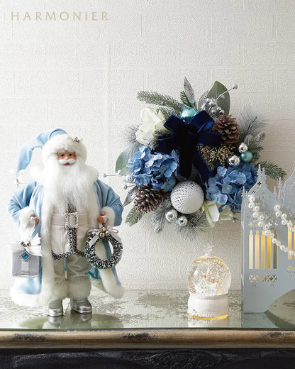サンタフィギュアウインターブルー