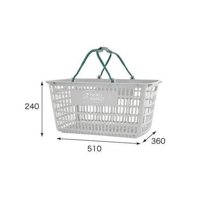 TOINI’sMARKET バスケット　グレー
