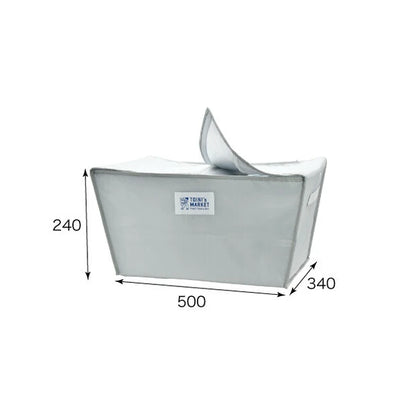 TOINI’sMARKET バスケットカバーGRAY