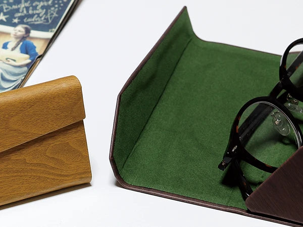 アイグラスケース【EYEGLASS CASE】 LIGHTBROWN