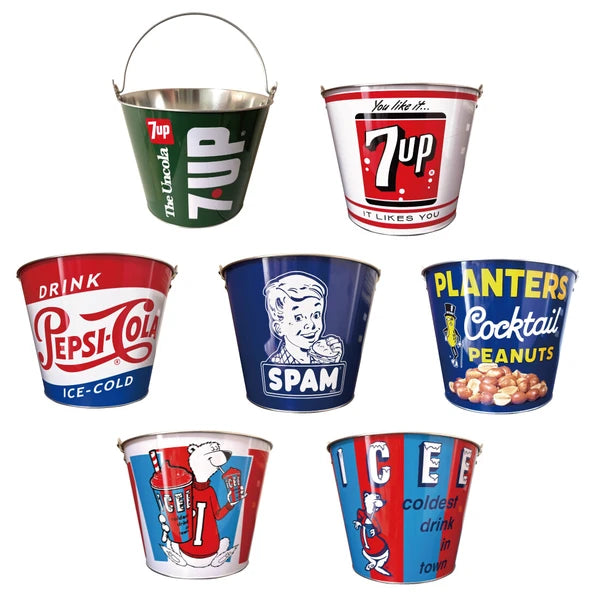 TIN BUCKET バケツ SPAM