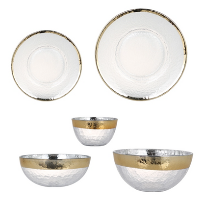 グラステーブルウェア オーボ ゴールド ボウル 205