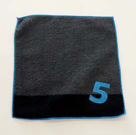NUMBER-COLOR　キッズハンカチ　5DGL