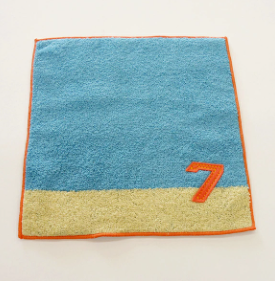 NUMBER-COLOR　キッズハンカチ　7TQ