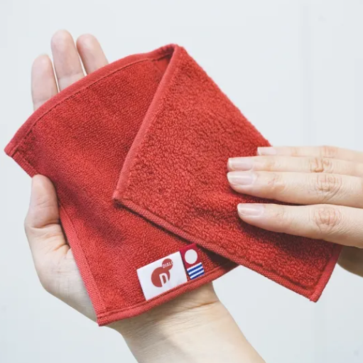 presto（プレスト）ハーフタオルハンカチ　WHT