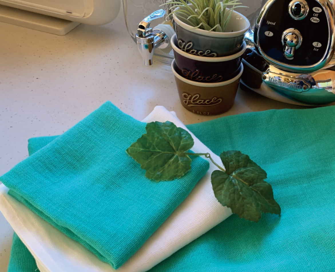 ハッカタオル　ミニタオル(パイル)　WH