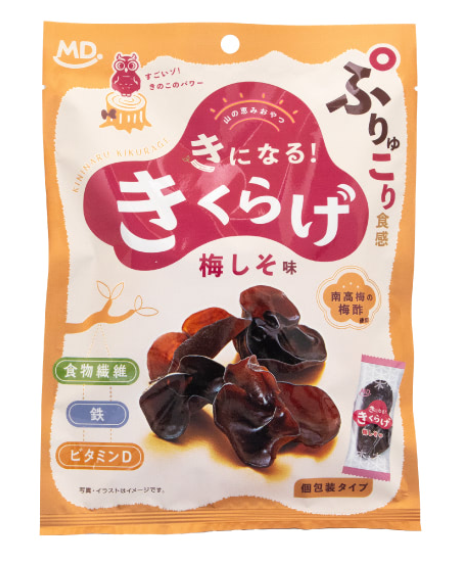 きになるきくらげ　梅しそ味　食べきりタイプ