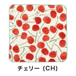 タオルハンカチ HELLO BEAR チェリー