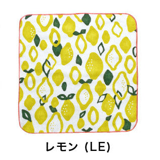 タオルハンカチ HELLO BEAR レモン