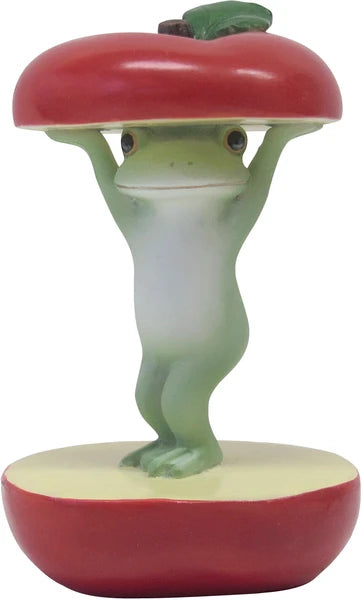 コポー　りんごの間からカエル