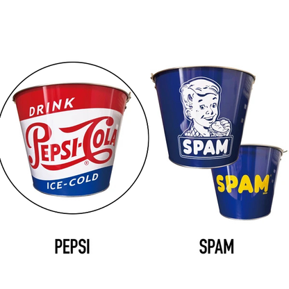 TIN BUCKET バケツ PEPSI