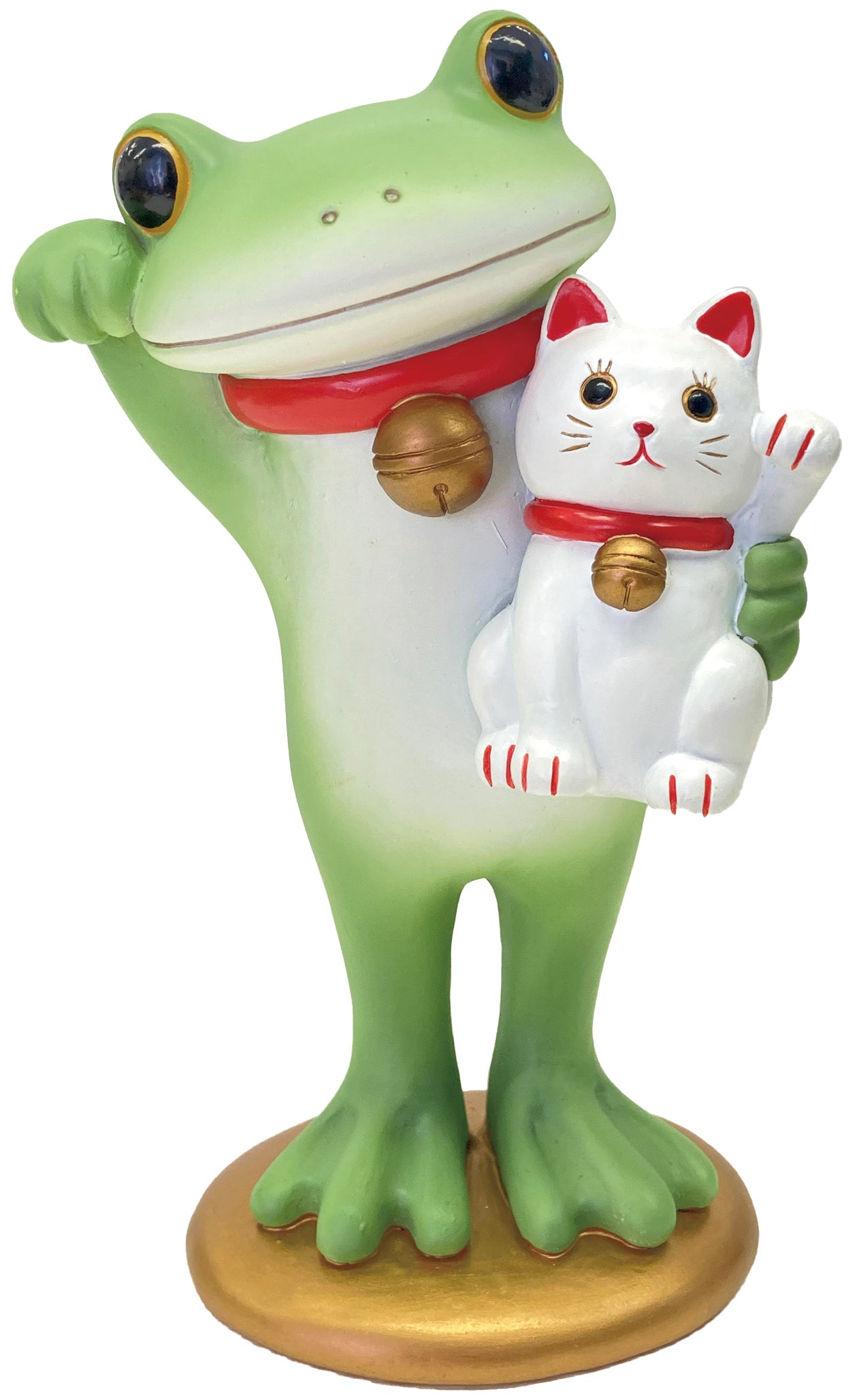 コポー　ミドル　縁起物　一緒に幸せ招きます
