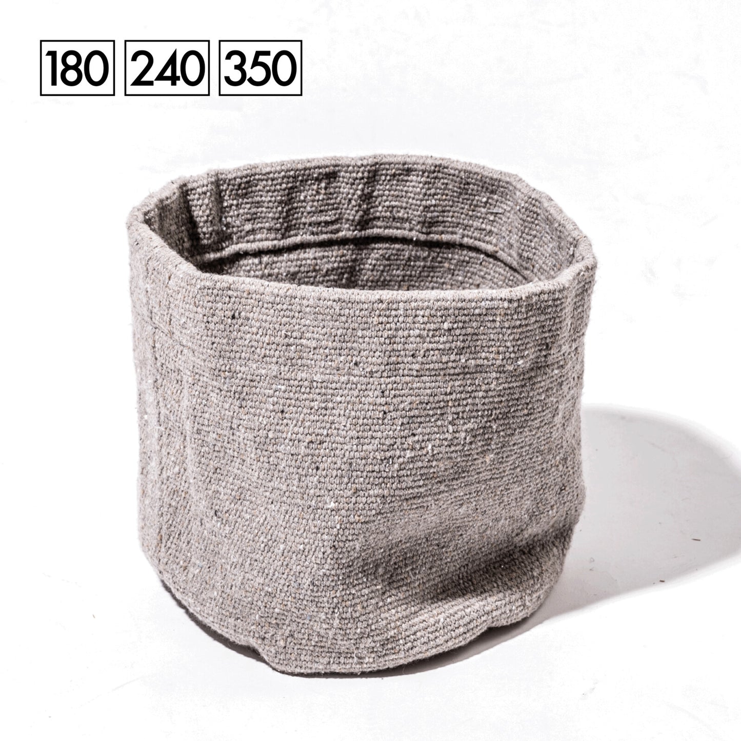 ラウンドバッグ 350 GRY