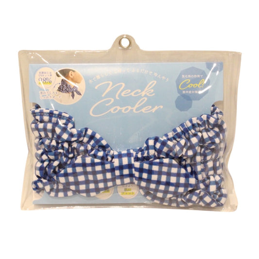 ネッククーラーGINGHAM BL