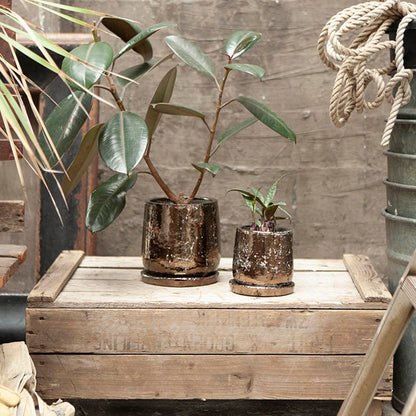 ラウンドポットブロンズS BZ