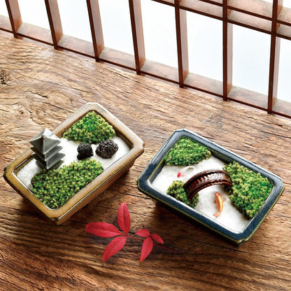禅庭　zen garden 01　三重塔