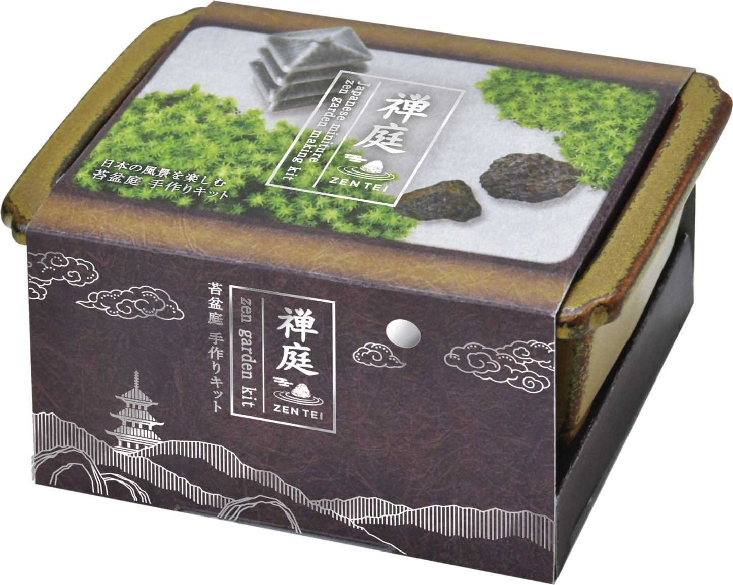 禅庭　zen garden 01　三重塔