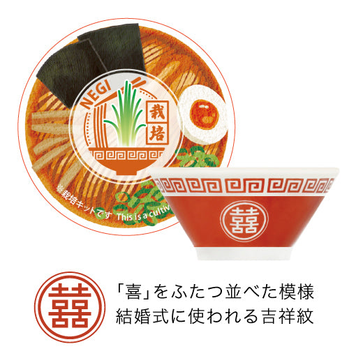 ラーメン薬味栽培キット　01　ネギ