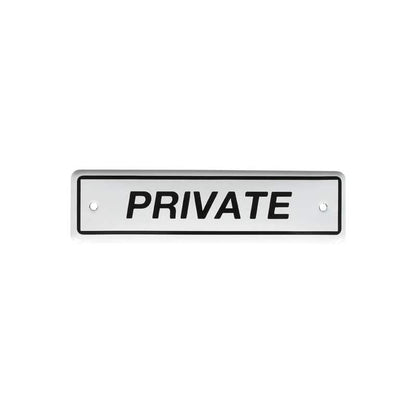 エナメルサイン PRIVATE