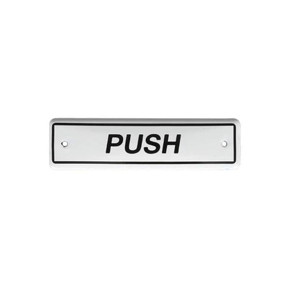 エナメルサイン PUSH