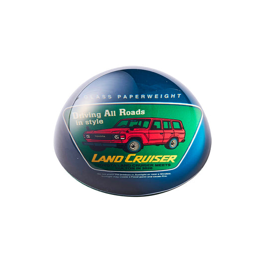 GLASS PAPERWEIGHT - LC EDITION RETRO (ランクルコラボ）
